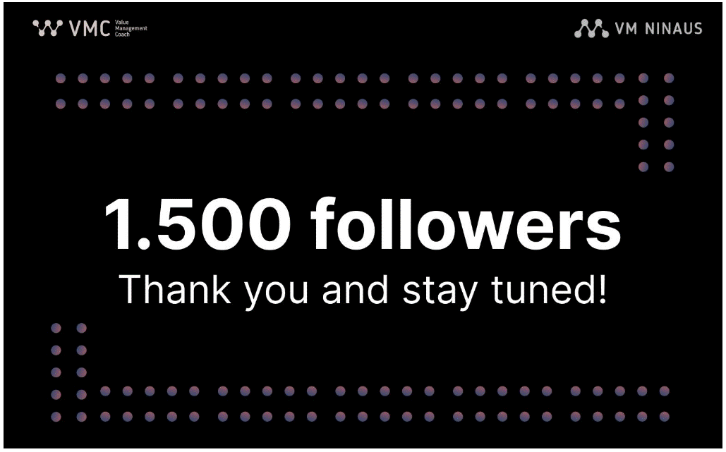 1500 Followers on LinkedIn